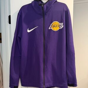 Nike Purple Lakers Full-Zip Jacket